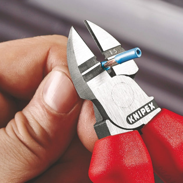 Knipex aftrip-zijsnijtang 14 22 160