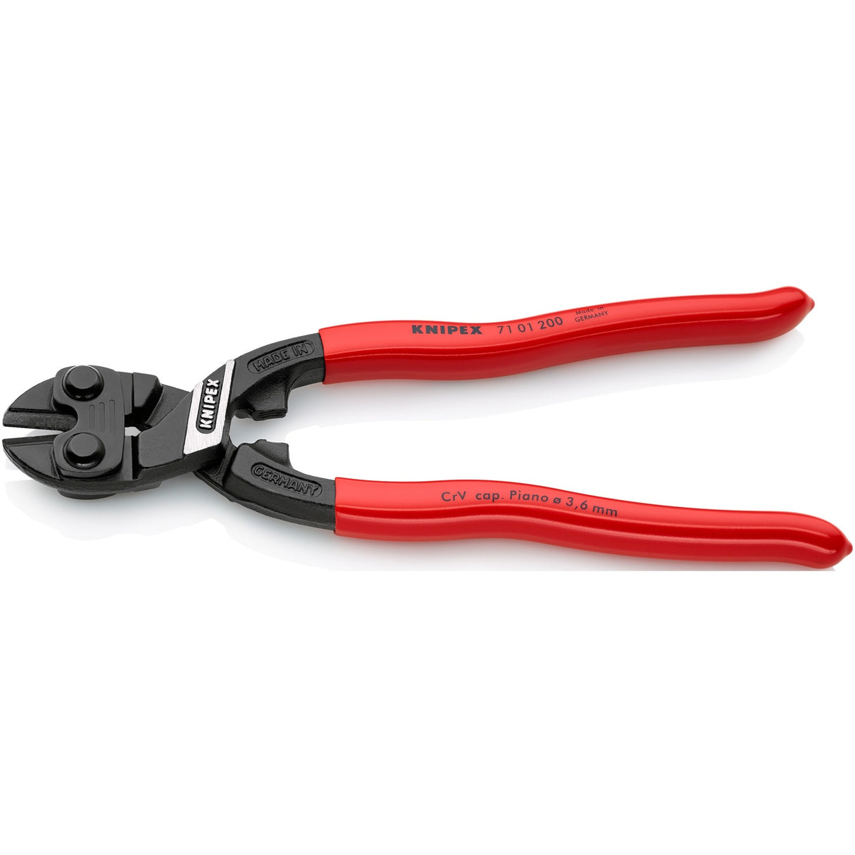 Knipex Cobolt Bent Concrete Scissors 71 01 200