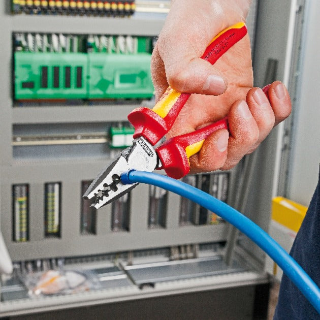 Knipex Krimptang für Veerindhulzen VDE 9778180