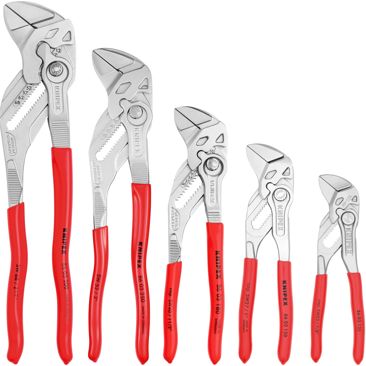 Knipex Tinkel Set 00 19 55 S4, 5-delt