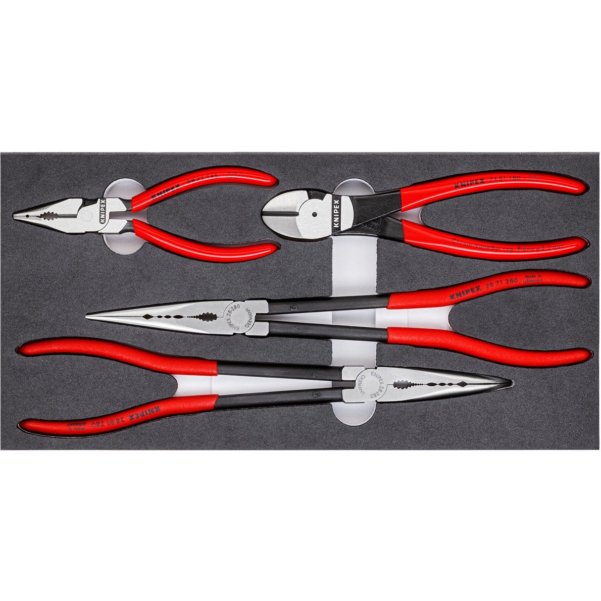Automotivo Knipex Tangen-Set 00 20 01 V16