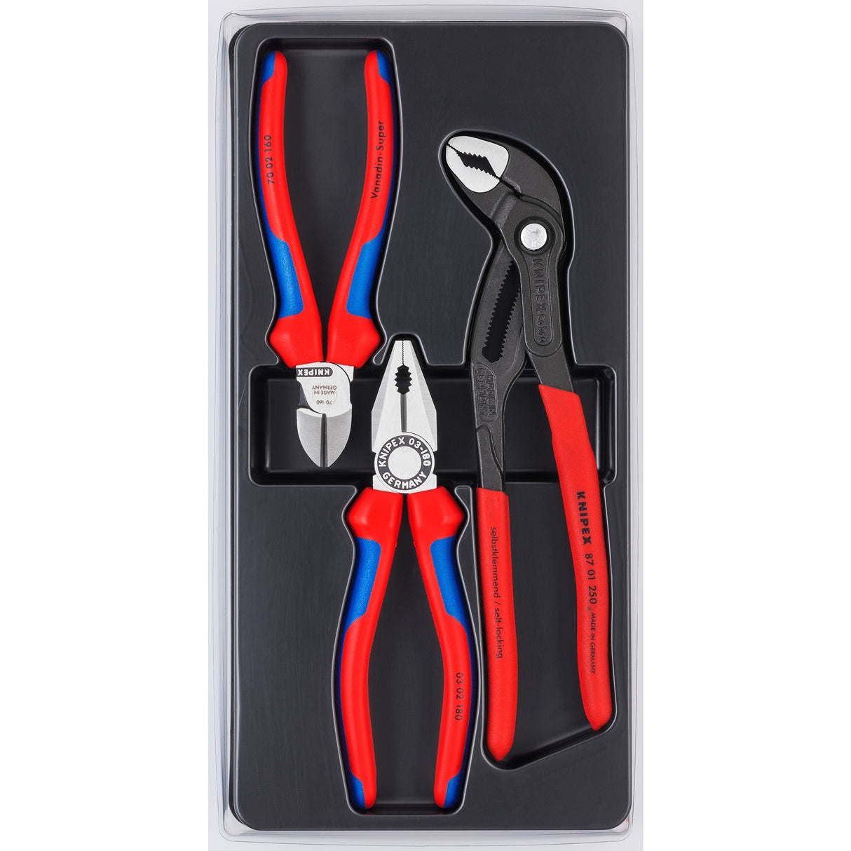 Knipex tangen-set 00 20 09 v01