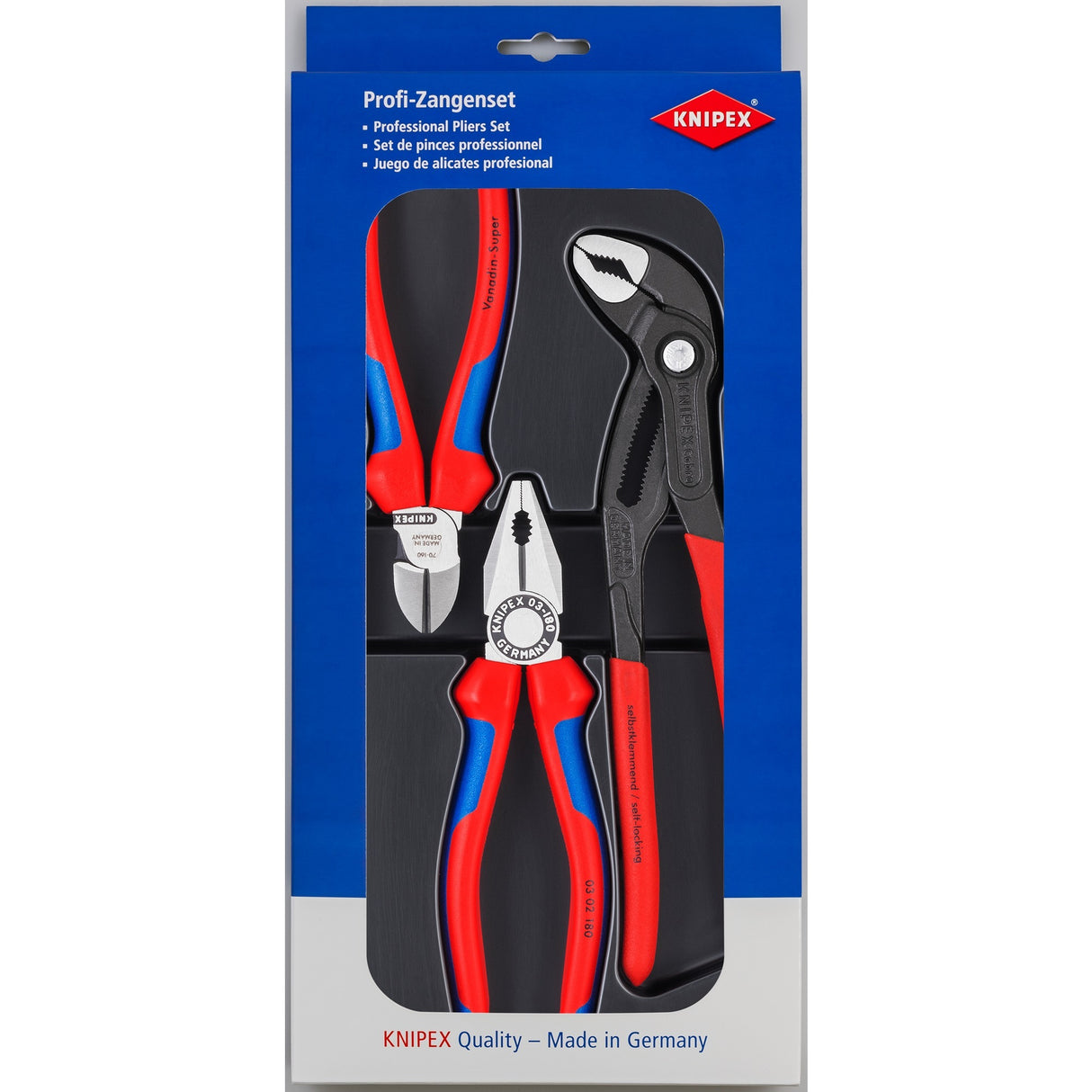 Knipex tangen-set 00 20 09 v01