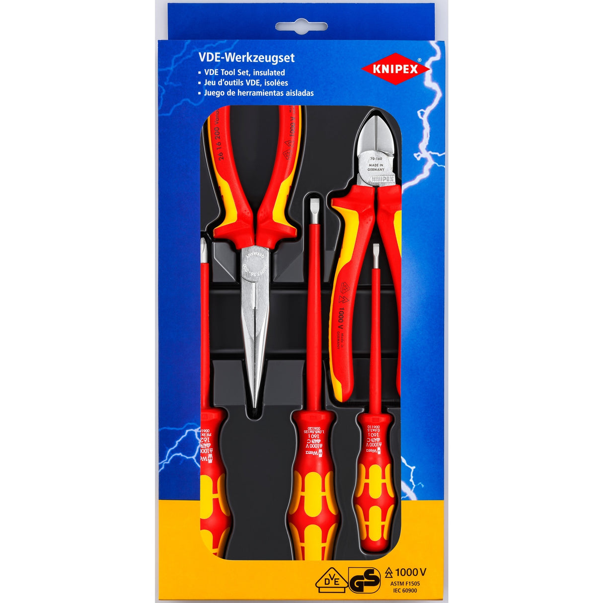 Ensemble d'outils Knipex VDE 00 20 13