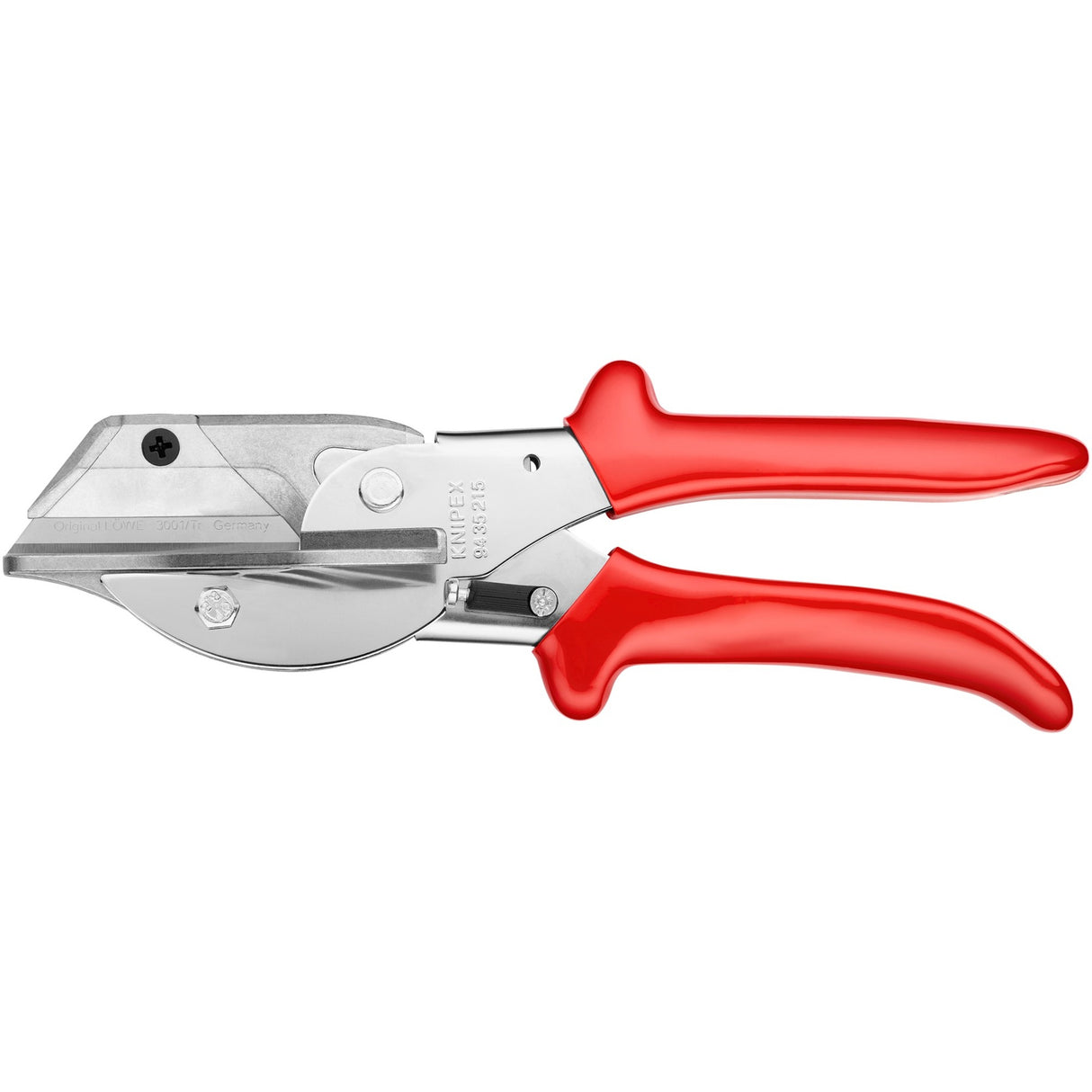 Cutter à mitre de knipex pour profils en plastique et en caoutchouc