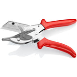 Cutter à mitre de knipex pour profils en plastique et en caoutchouc