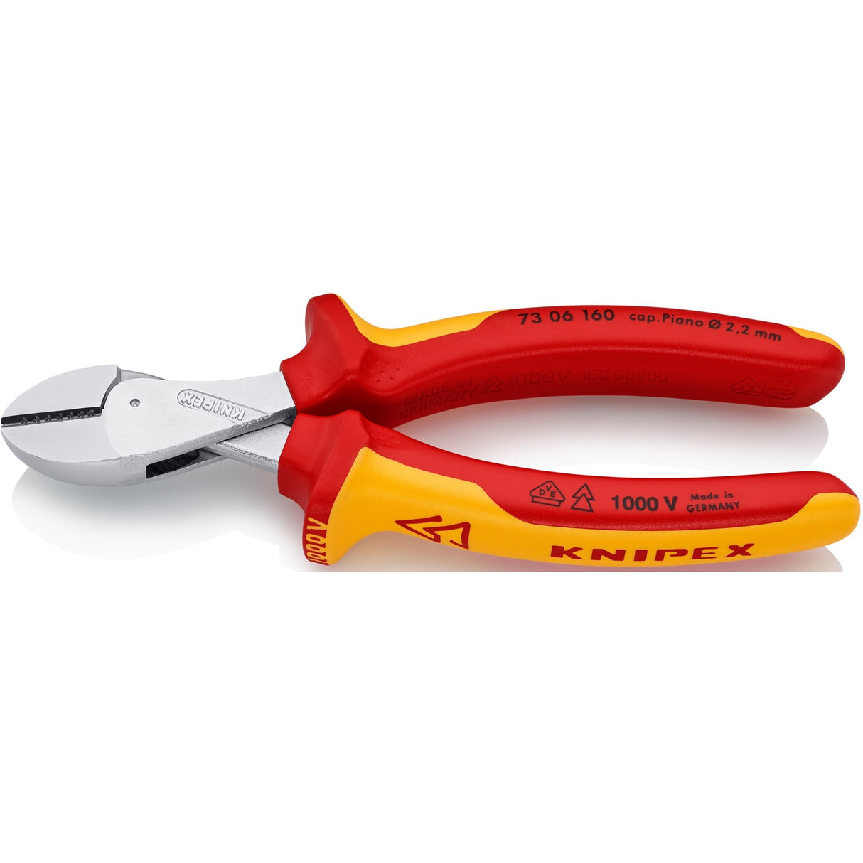 Knipex X-Cut Compact Zijsnijtang 73 06 160