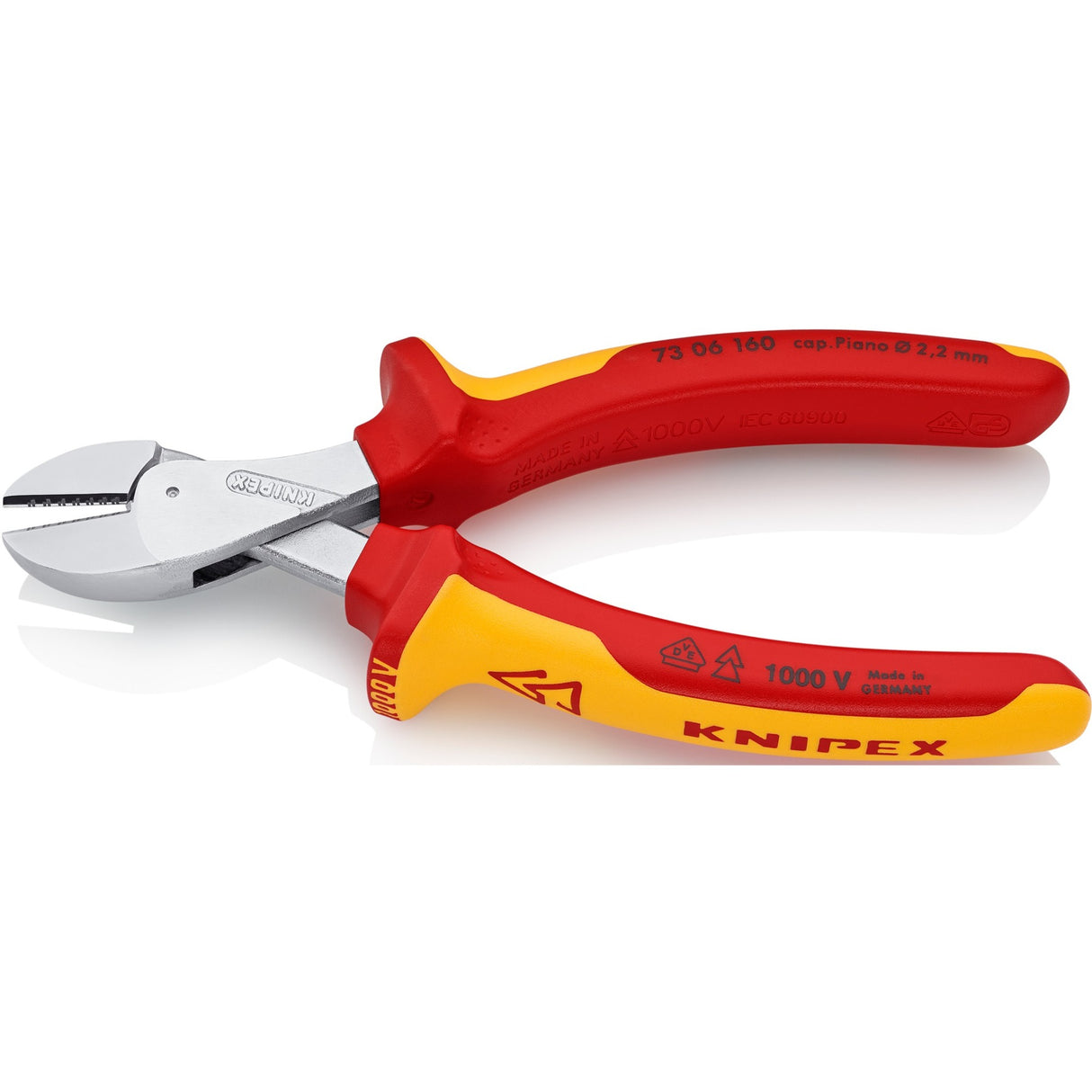 Knipex X-Cut Compact Zijsnijtang 73 06 160