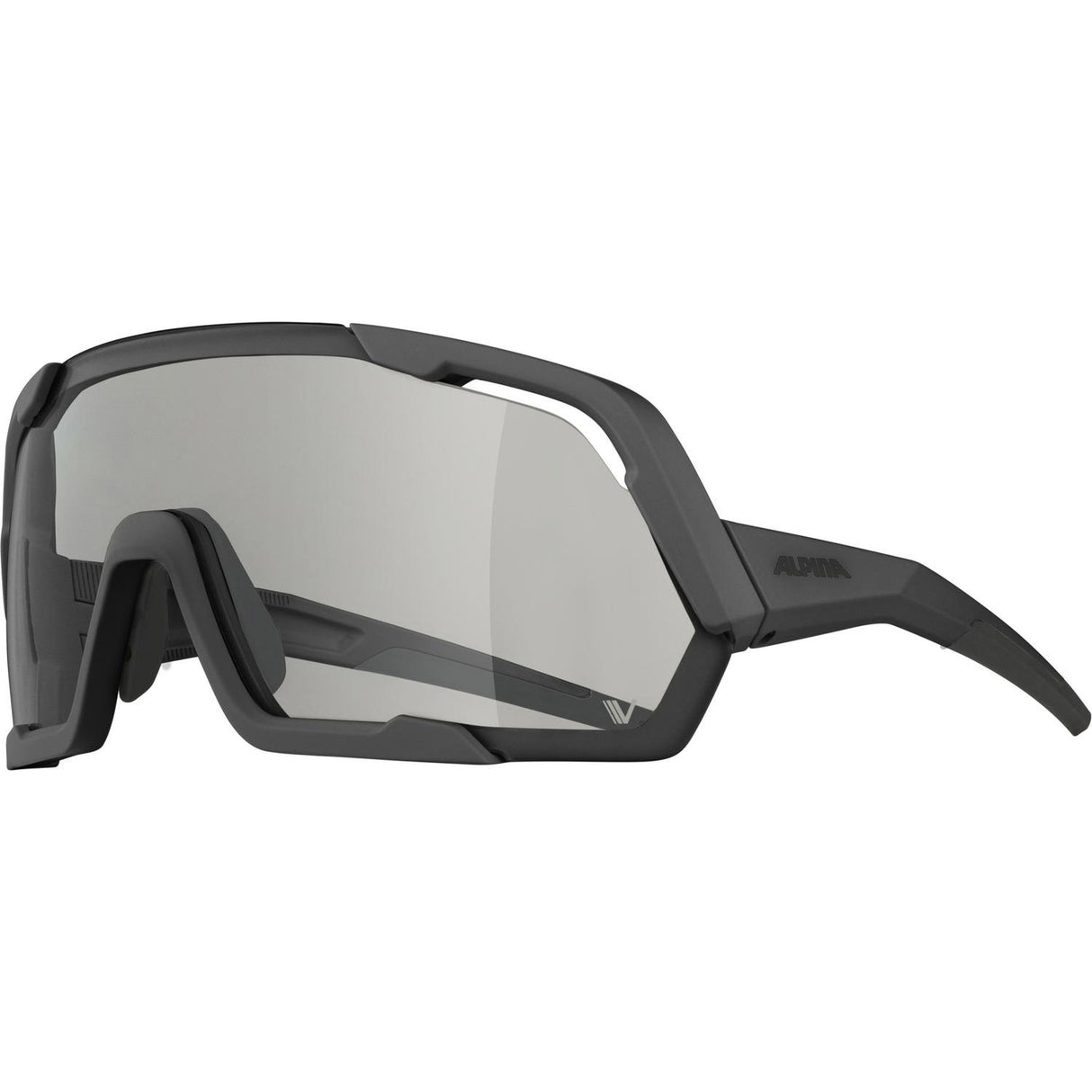 OL -sportsklær Alpina Sports Sports Glasses Rocket V Mat Black