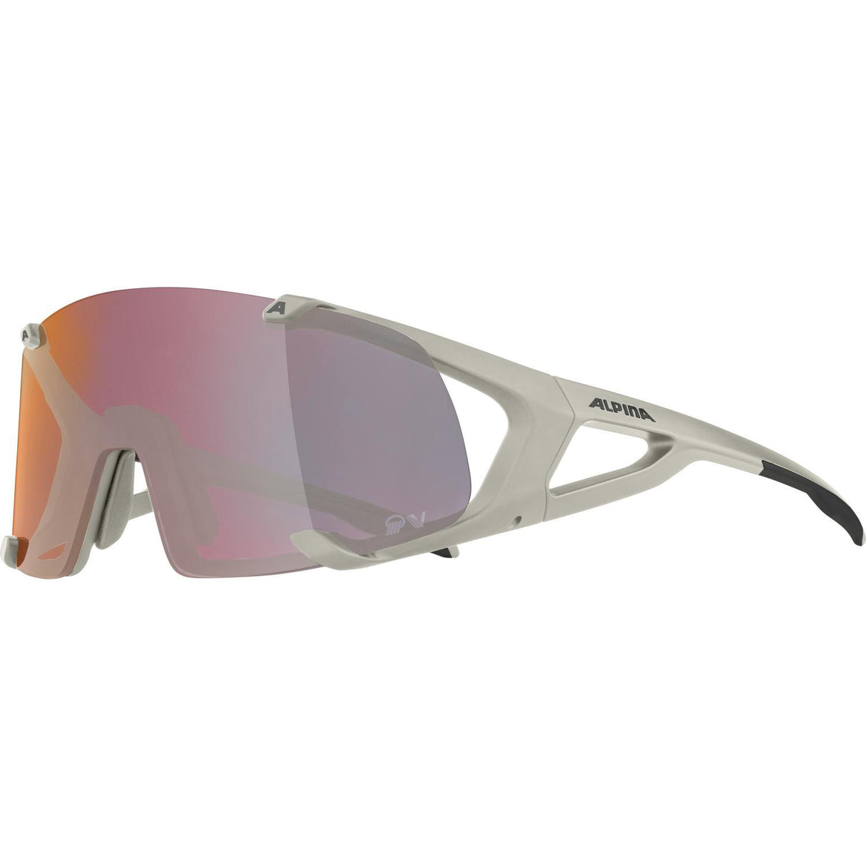 Abbigliamento sportivo olimpico Alpina Sports Sports Glasses Owkeye Qv Grey