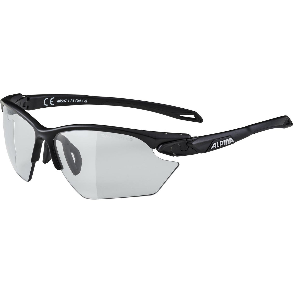 Olympic Sportswear Alpina Sports Sports glasses Twist Five S HR V Black