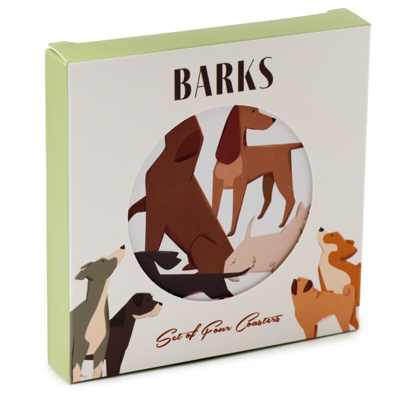 Barks Dog Set 4 Cooders