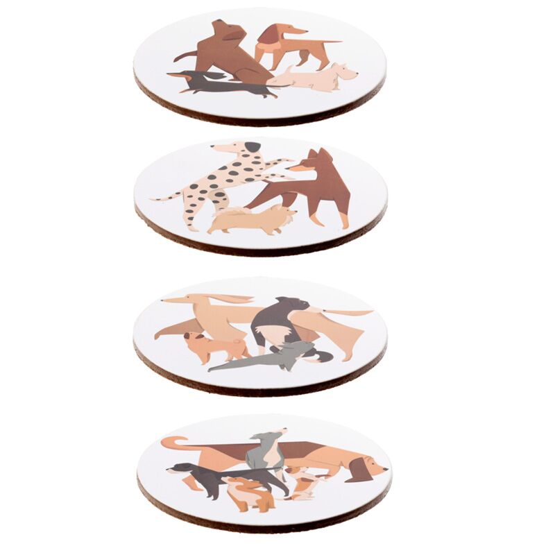 Barks Dog Set 4 Cooders