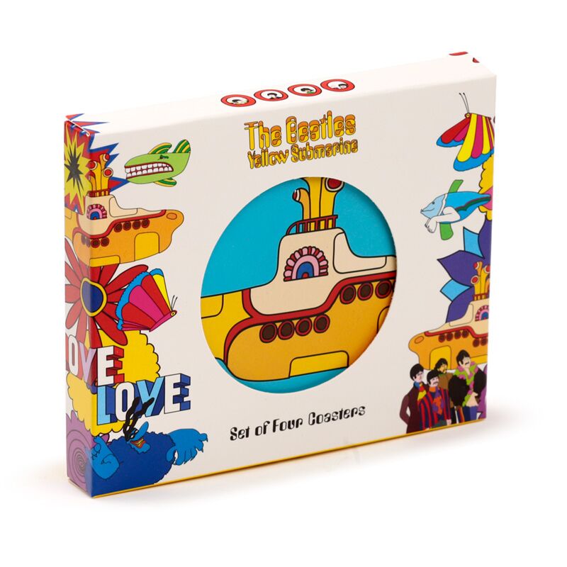 The Beatles Yellow Submarine Set 4 podstawki