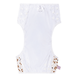 Leopard | khaki washable swim diaper