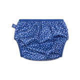 Leopard | blue washable swim diaper