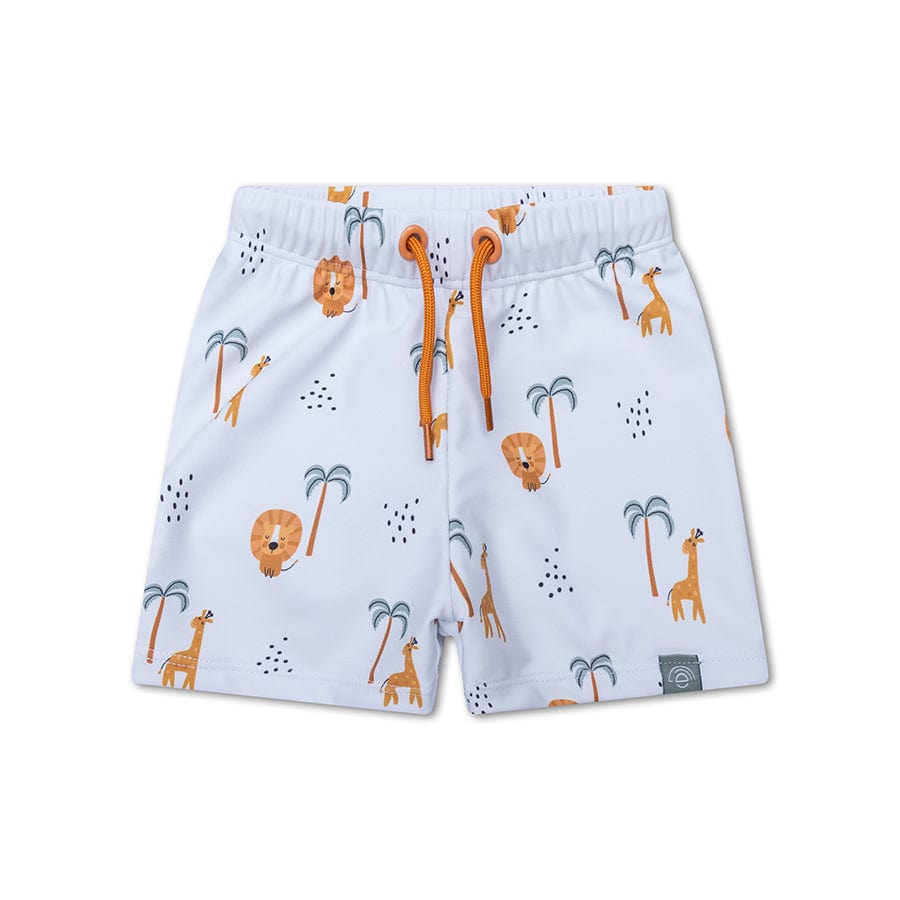 Jungle | multi-colored UV swimming trunks for boys
