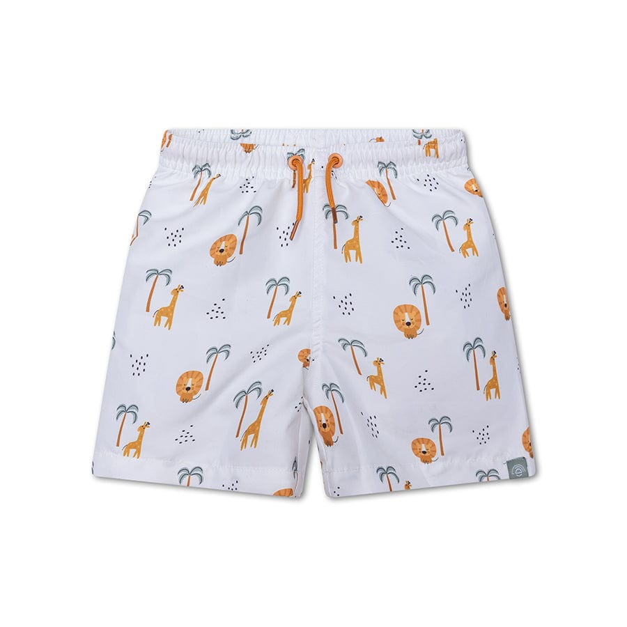 Jungle | multi-colored UV swim trunks for boys