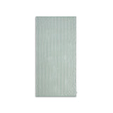 Resort stripe | groen witte katoenen handdoek 180 x 90 cm