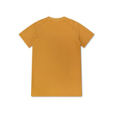 Pure tones | geel uv zwemshirt met korte mouwen