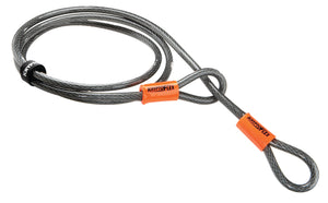Kryptonitový kabel zámku dvojitá smyčka kryptoflex 710