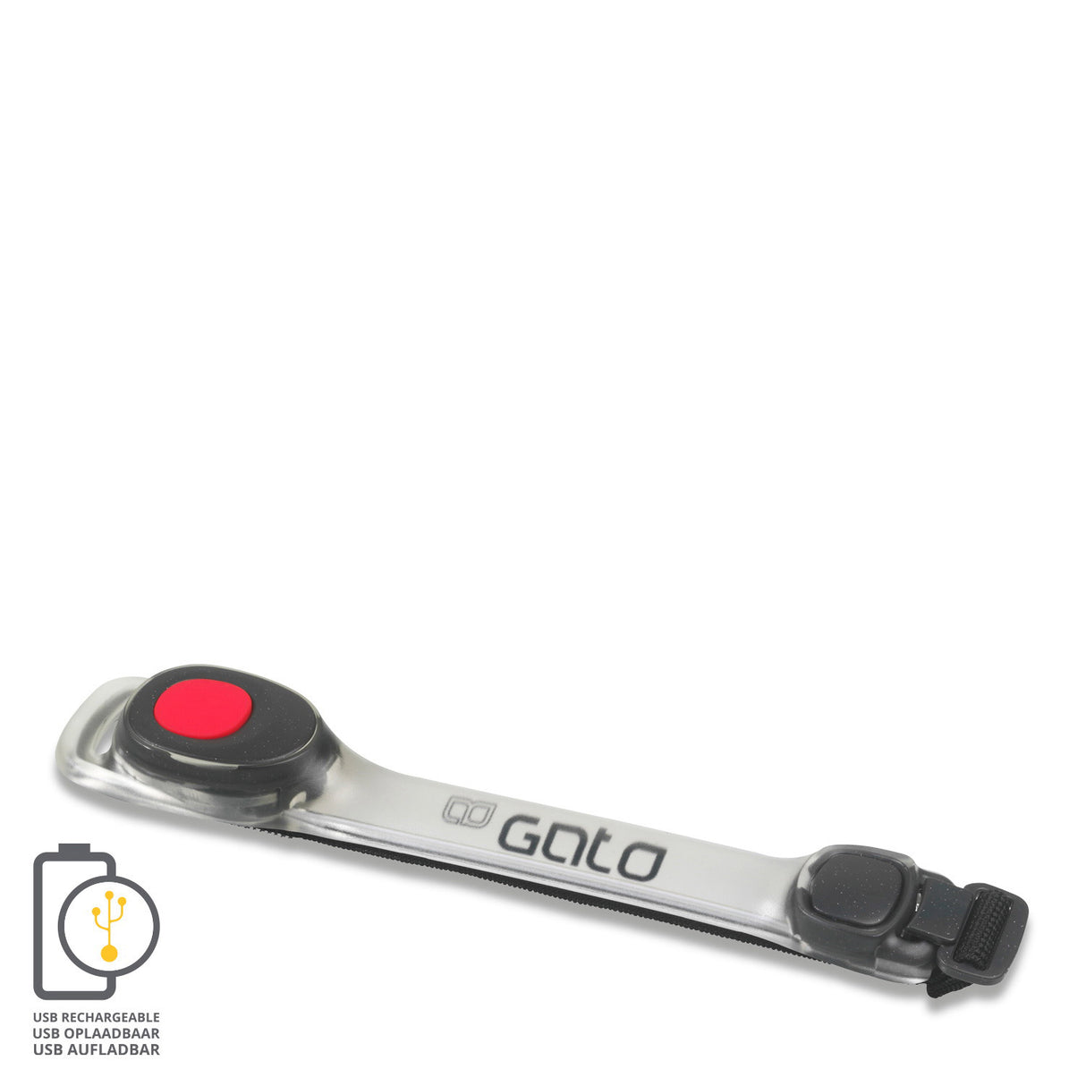 Gato Neon LED Arm Light USB Red One Size