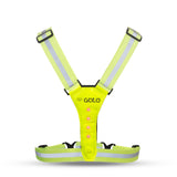 Outwet gato safer sport led vest neon yellow one size