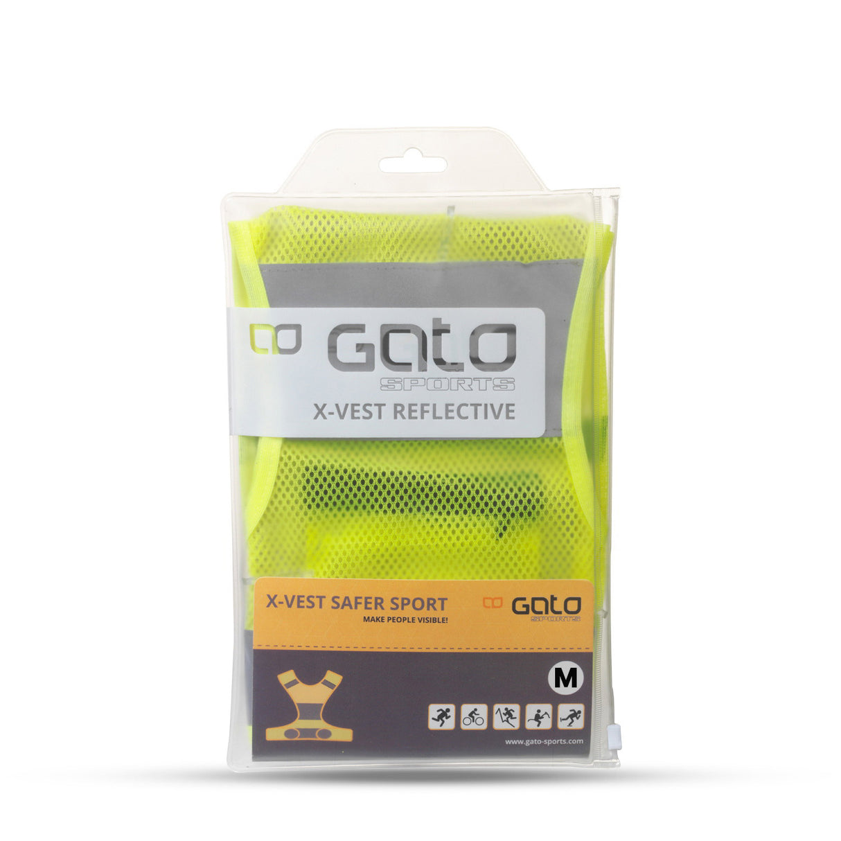 Gato X Vest Reflective Neongeel Size M