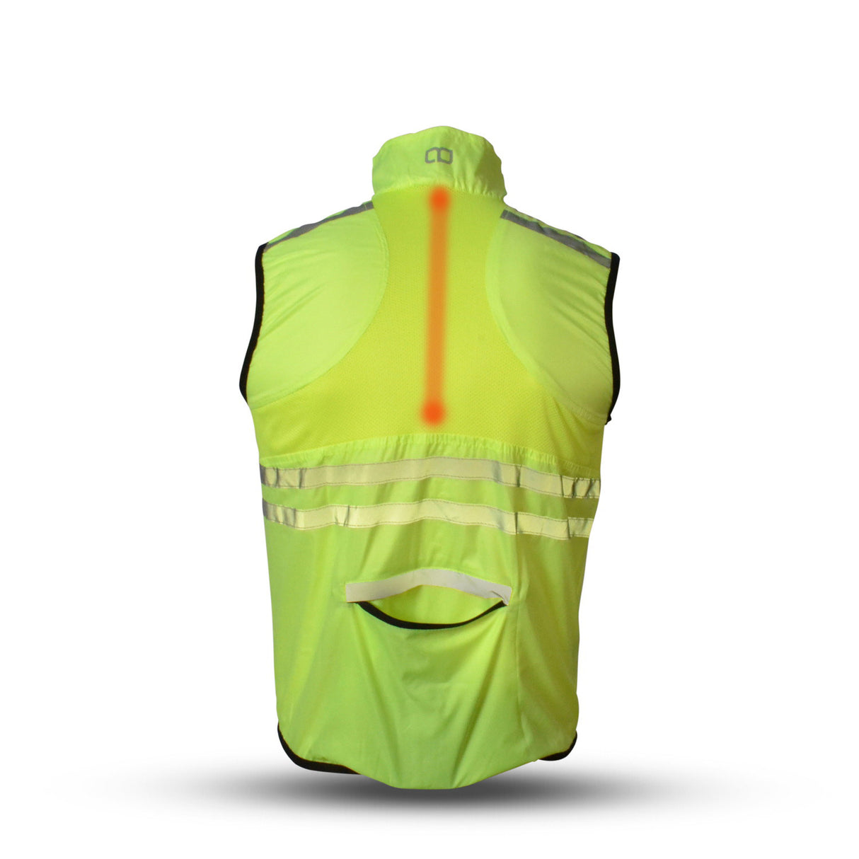 Gato Windbreaker Mesh Vest USB LED NEEONGE Size S