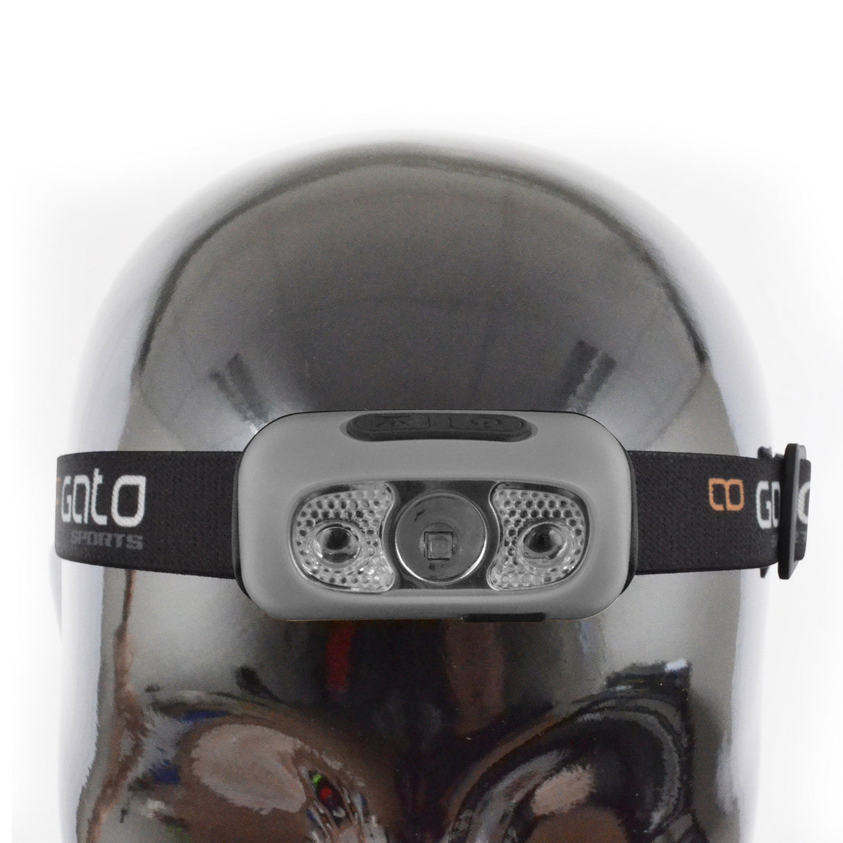 Outwet Main helmet lamp USB Gray One-Size