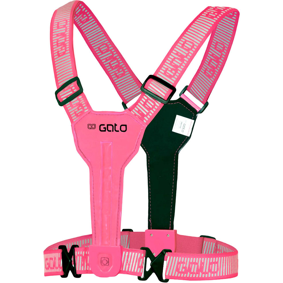 Outwet gato vest ultra led usb one size rosa