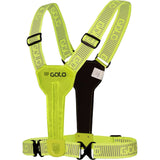 Outwet gato vest ultra led usb one size neon geel