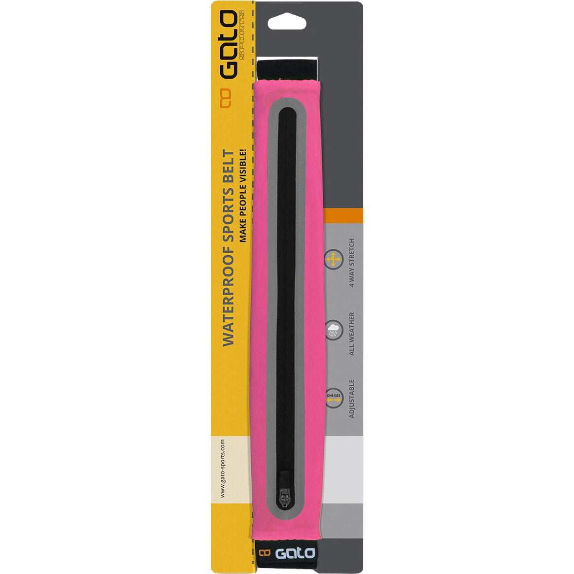 Outwet gato sport belt waterproof hot pink one size