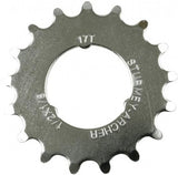 Sturmeyarcher sprocket sturmey archer 17t - 1 8 flat model - chrome
