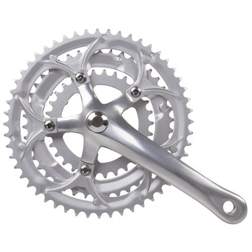 M-wave crankset race triple 52 42 30t aluminum 8v (113mm)