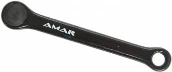 HZB Crank Left Black Steel 152 mm 1504042