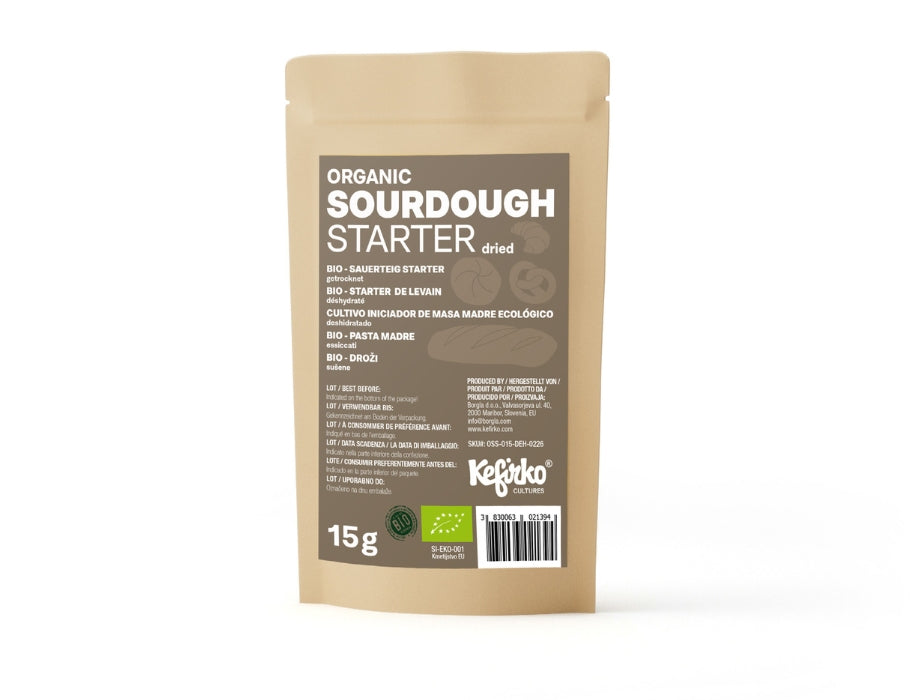 Kefirko Biological Sourdough Starter - sušené - 15 gramů