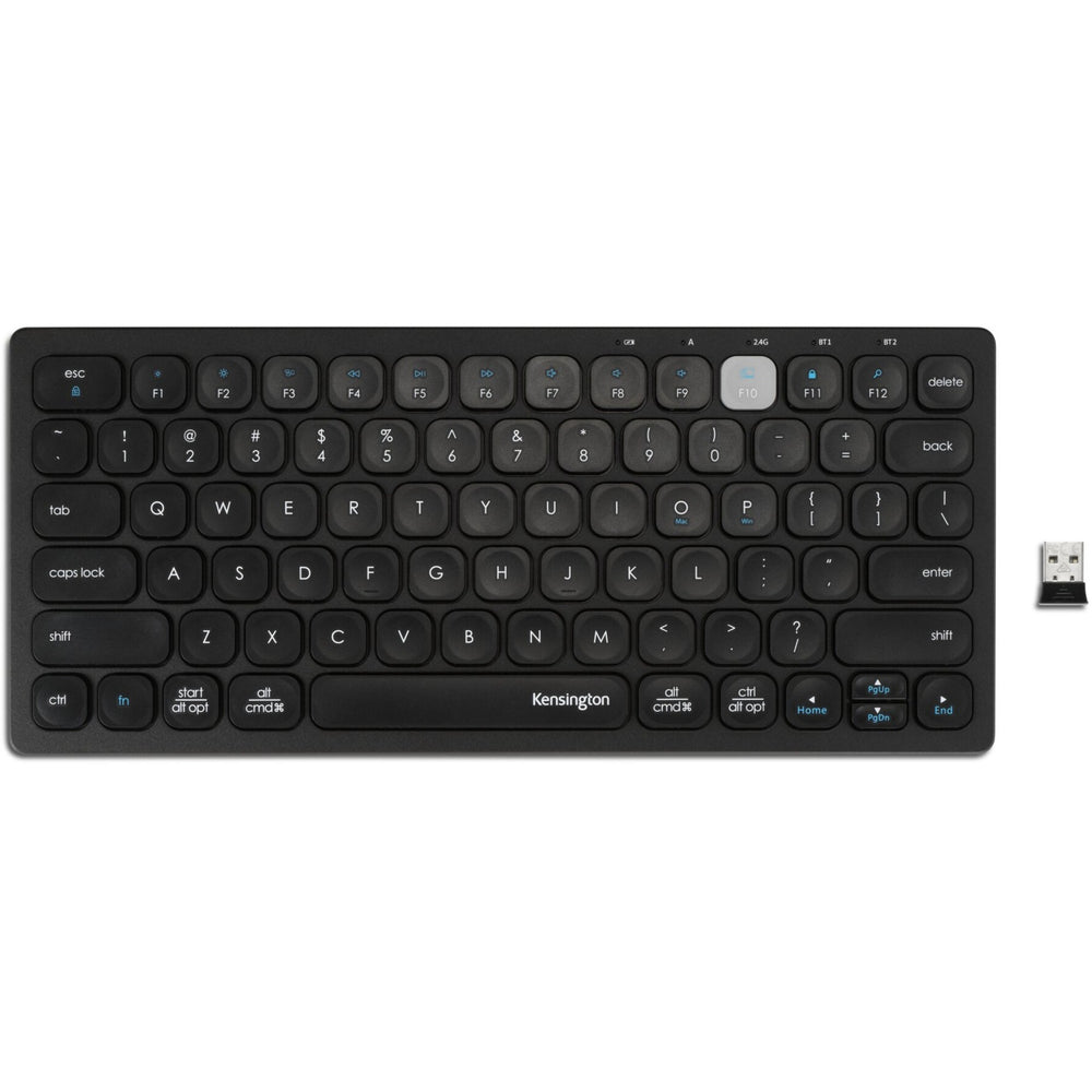 Teclado compacto inalámbrico dual multidispositivo Kensington