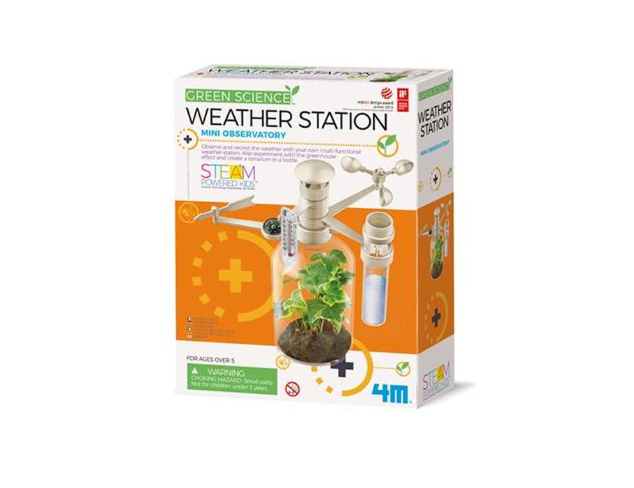4M Kidzlabs Green Science DIY Self weather Station