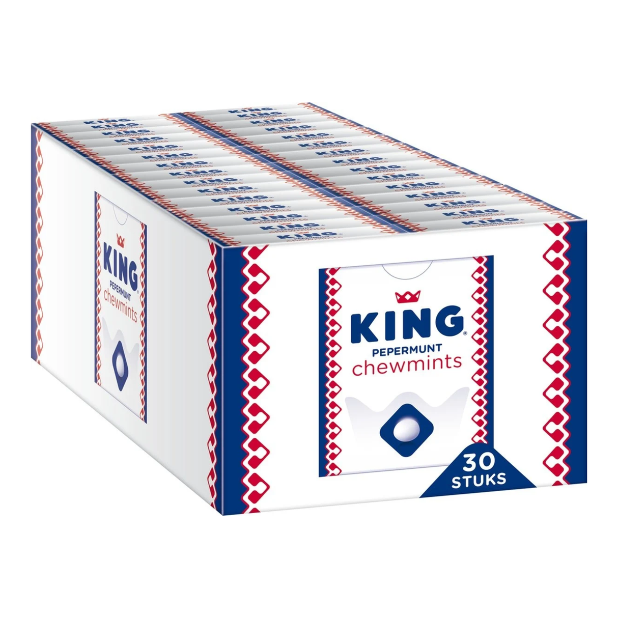 Balas de mascar King individuais (30x 27gr)