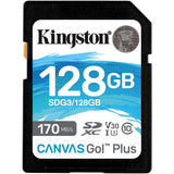 Kingston Canvas Go! Más SDXC 128 GB