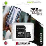 Kingston Canvas Select Plus MicroSD Card 256 GB