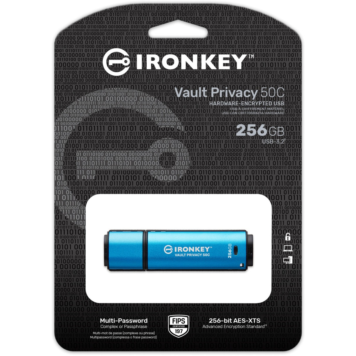 Kingston Ironkey Vault Privacy 50 256 GB