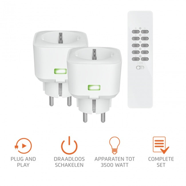 Cliquez sur Cliquez sur le jeu de commutateurs de socket compact ACC2-3500R