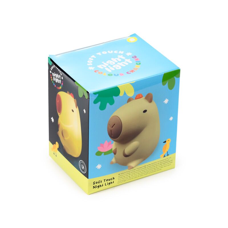 Capybara kleurveranderende led nachtlamp