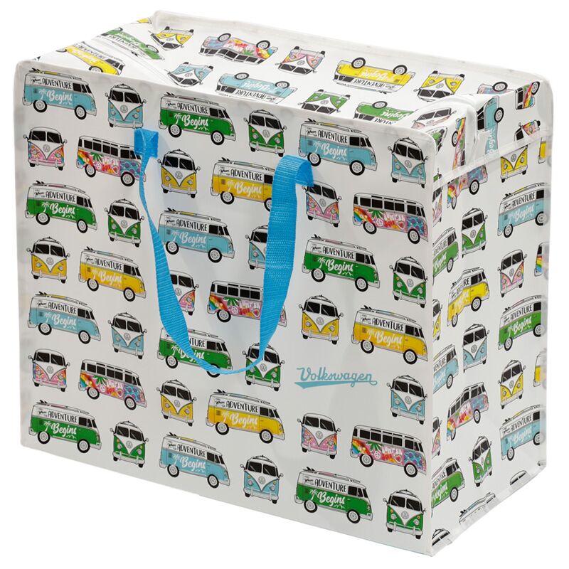 Volkswagen van vw T1 Surfen Summer - Wäschespäicher Späichere mat Zipper