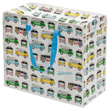 Volkswagen van vw T1 Surfen Summer - Wäschespäicher Späichere mat Zipper