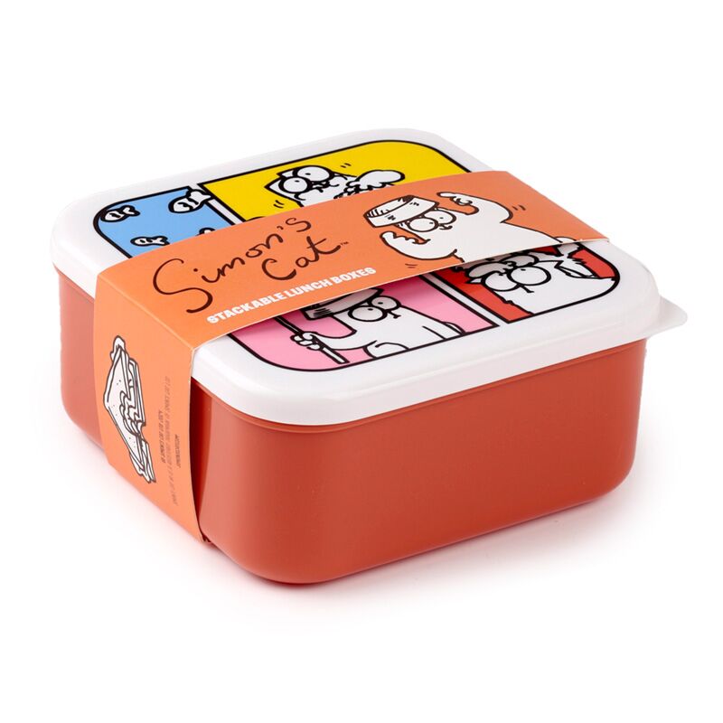Set 3 Lunch Box M L XL - Simon's Cat 2024