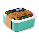 Set 3 lunch box m l xl - règne animal