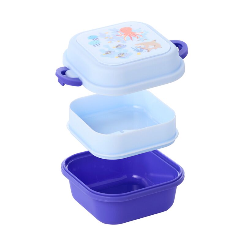 Fiambrera bento box con clip mariniverse